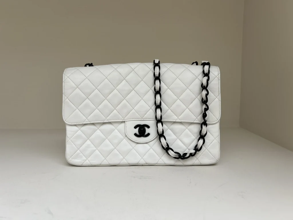 Chanel Classic Flap Bag White