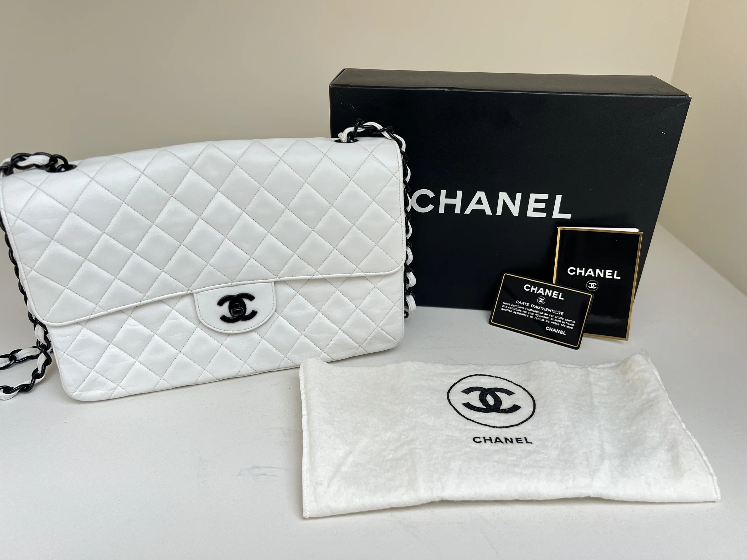 Chanel Classic White
