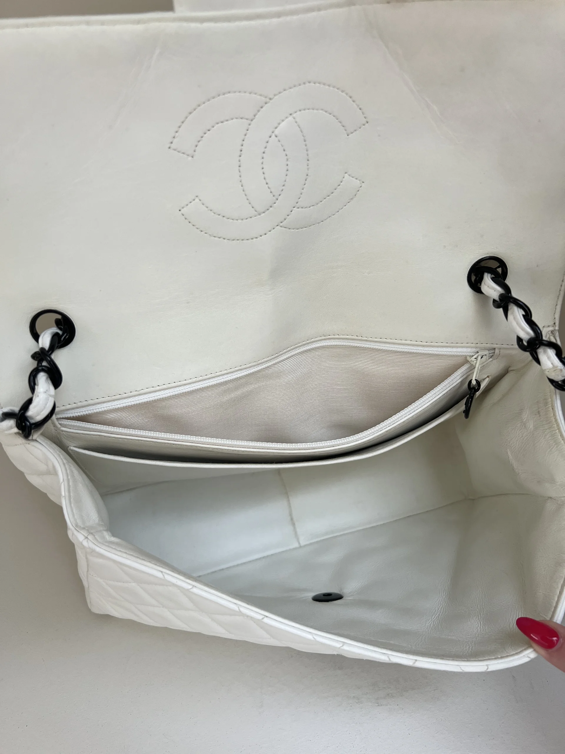 Chanel Classic White