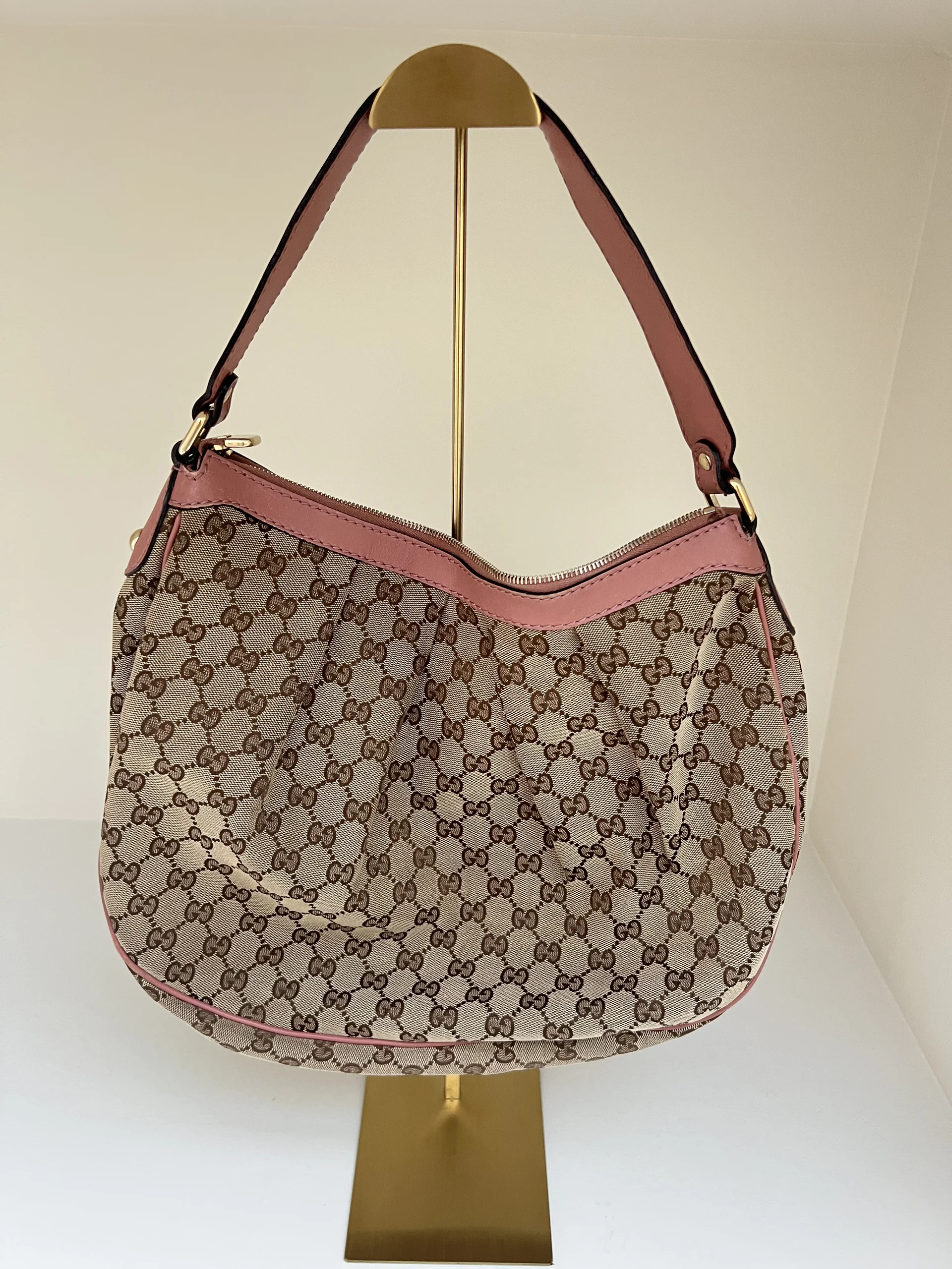 Gucci GG Canvas Hobo Bag