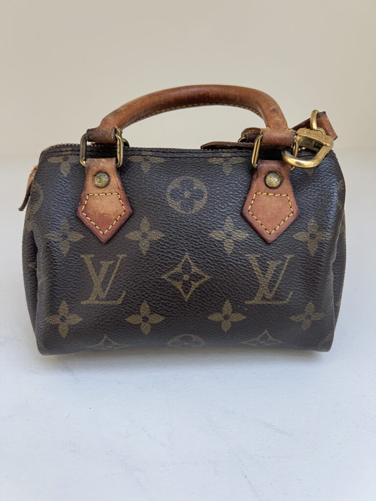 Louis Vuitton Mini Speedy MM Canvas
