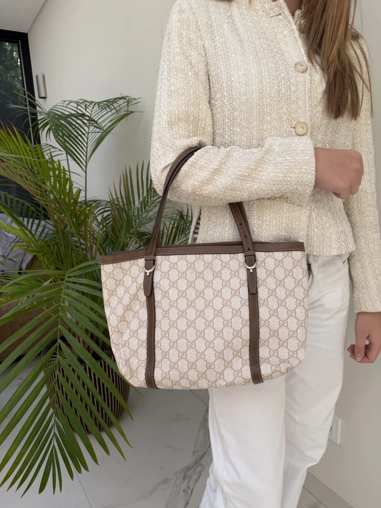 Gucci GG Canvas Tote Bag