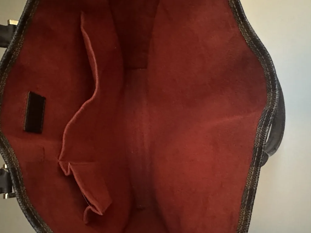 Louis Vuitton Sac Plat Damier Ebene Bag