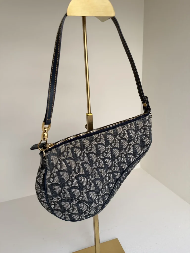 Dior Saddle Pouch Navy