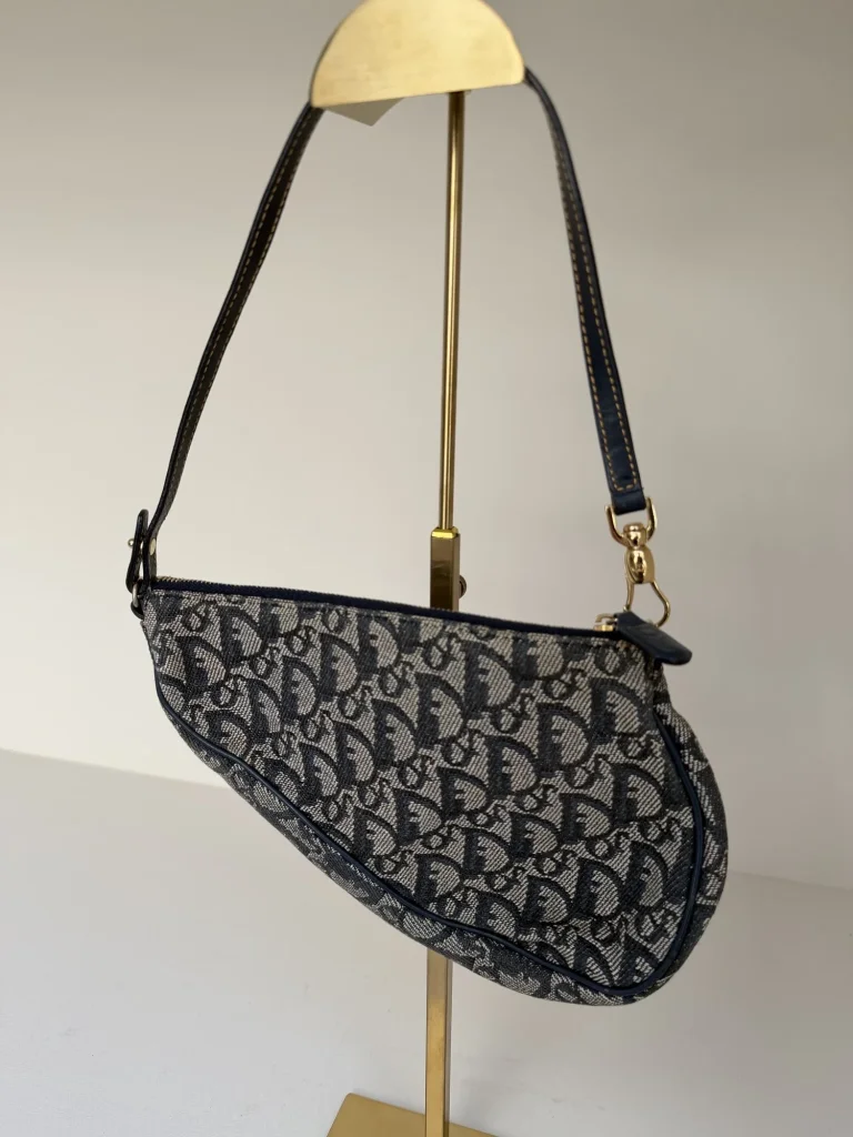 Dior Saddle Pouch Navy