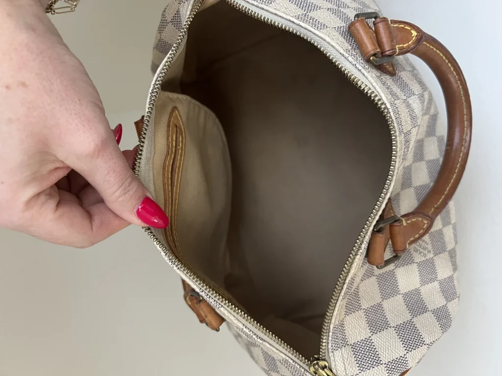 Louis Vuitton Speedy 30 Damier Azur Bag