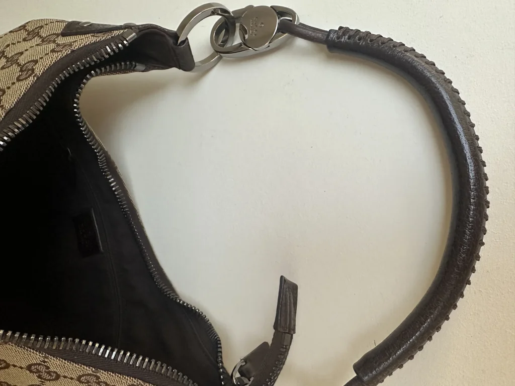 Gucci GG Canvas Hobo Shoulder Bag