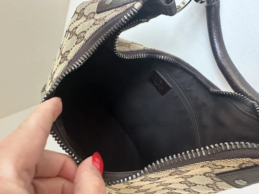 Gucci GG Canvas Hobo Shoulder Bag
