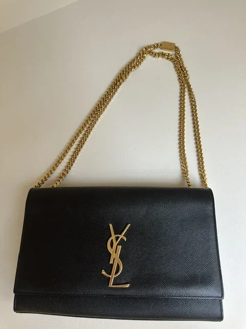Saint Laurent Kate Medium Black