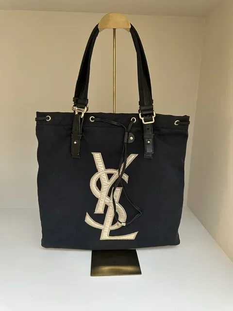 Yves Saint Laurent Canvas Tote Bag