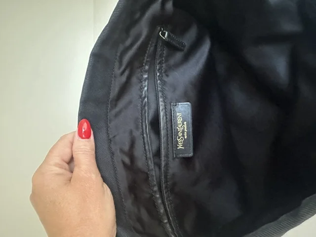 Yves Saint Laurent Canvas Tote Bag